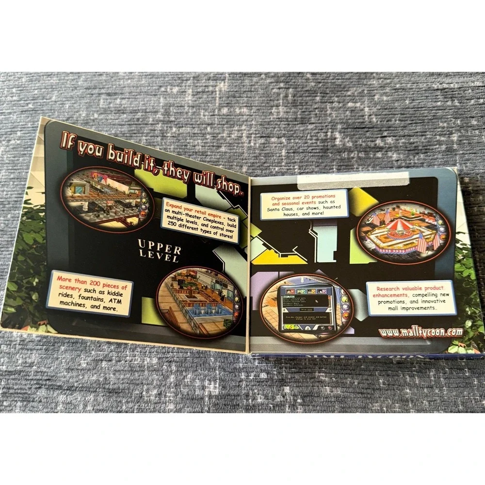 Star Mall Tycoon PC CD-ROM Retro Simulation Game